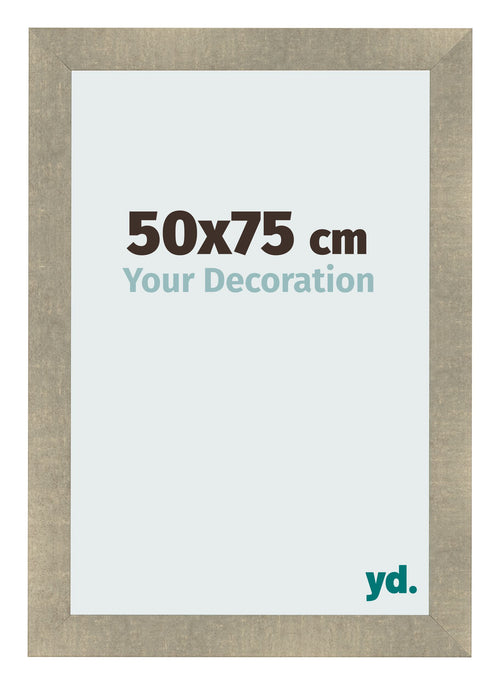 Bilderrahmen 50x75cm Gold Vintage MDF Pisa Vorne Messe | Yourdecoration.de