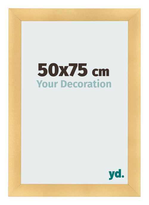 Bilderrahmen 50x75cm Gold Vintage MDF Pisa Vorne Messe | Yourdecoration.de