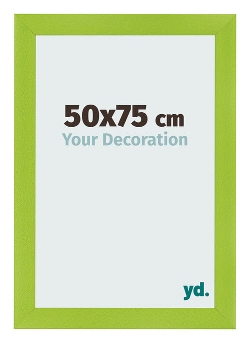Bilderrahmen 50x75cm Grün MDF Pisa Vorne Messe | Yourdecoration.de