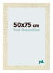 Bilderrahmen 50x75cm Sonoma Eiche MDF Pisa Vorne Messe | Yourdecoration.de