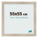 Bilderrahmen 55x55cm Eiche Rustikal MDF Pisa Vorne Messe | Yourdecoration.de