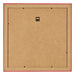 Bilderrahmen 55x55cm Rot MDF Pisa Ruckseite | Yourdecoration.de