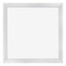 Bilderrahmen 55x55cm Silber Schwarz Gewischt MDF Pisa Vorne | Yourdecoration.de
