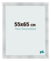 Bilderrahmen 55x65cm Aluminium Gebürstet MDF Pisa Vorne Messe | Yourdecoration.de