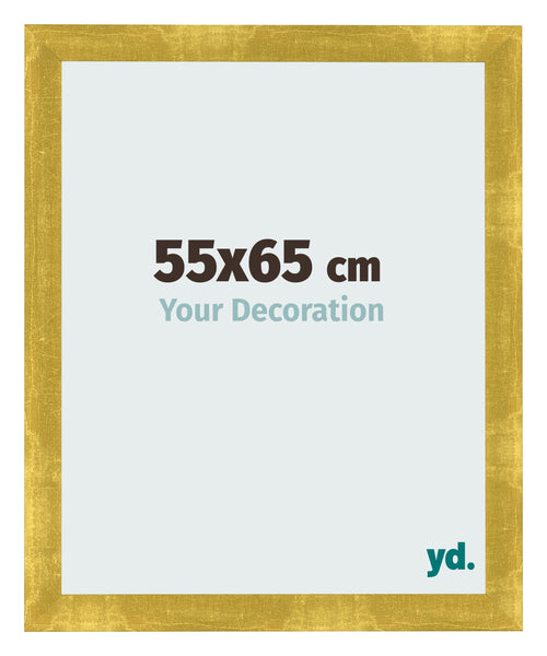 Bilderrahmen 55x65cm Gold Vintage MDF Pisa Vorne Messe | Yourdecoration.de
