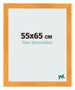Bilderrahmen 55x65cm Orange MDF Pisa Vorne Messe | Yourdecoration.de