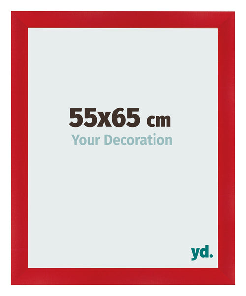 Bilderrahmen 55x65cm Rot MDF Pisa Vorne Messe | Yourdecoration.de