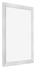 Bilderrahmen 55x65cm Silber Schwarz Gewischt MDF Pisa Vorne Schrag | Yourdecoration.de