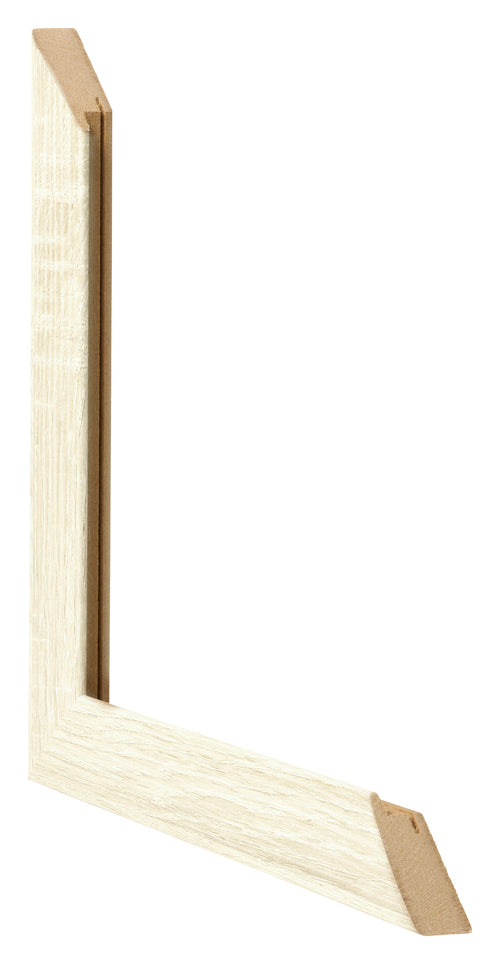 Bilderrahmen 55x65cm Sonoma Eiche MDF Pisa Detail Querschnitte | Yourdecoration.de