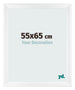 Bilderrahmen 55x65cm Weiß Vintage MDF Pisa Vorne Messe | Yourdecoration.de