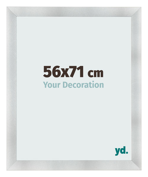 Bilderrahmen 56x71cm Aluminium Gebürstet MDF Pisa Vorne Messe | Yourdecoration.de