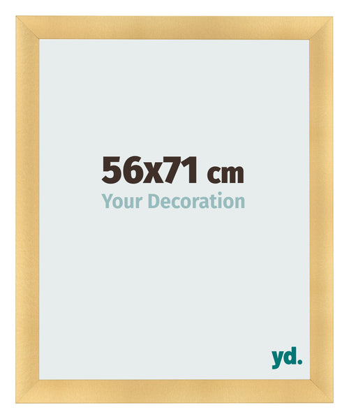Bilderrahmen 56x71cm Gold Vintage MDF Pisa Vorne Messe | Yourdecoration.de
