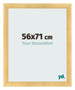 Bilderrahmen 56x71cm Gold Vintage MDF Pisa Vorne Messe | Yourdecoration.de