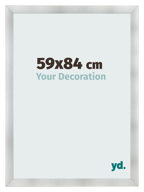 Bilderrahmen 59x84cm Aluminium Gebürstet MDF Pisa Vorne Messe | Yourdecoration.de