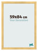 Bilderrahmen 59x84cm Gold Vintage MDF Pisa Vorne Messe | Yourdecoration.de