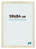 Bilderrahmen 59x84cm Sonoma Eiche MDF Pisa Vorne Messe | Yourdecoration.de
