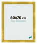 Bilderrahmen 60x70cm Gold Vintage MDF Pisa Vorne Messe | Yourdecoration.de