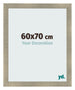 Bilderrahmen 60x70cm Gold Vintage MDF Pisa Vorne Messe | Yourdecoration.de