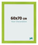 Bilderrahmen 60x70cm Grün MDF Pisa Vorne Messe | Yourdecoration.de