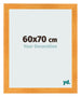 Bilderrahmen 60x70cm Orange MDF Pisa Vorne Messe | Yourdecoration.de