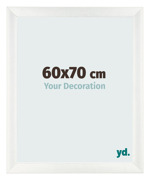 Bilderrahmen 60x70cm Weiß Vintage MDF Pisa Vorne Messe | Yourdecoration.de