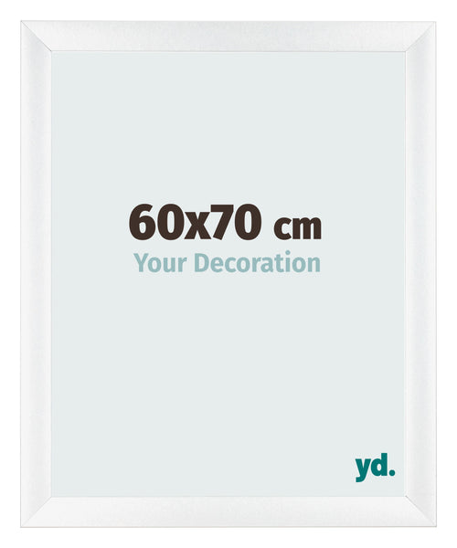 Bilderrahmen 60x70cm Weiß Vintage MDF Pisa Vorne Messe | Yourdecoration.de