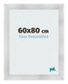 Bilderrahmen 60x80cm Aluminium Gebürstet MDF Pisa Vorne Messe | Yourdecoration.de