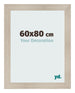 Bilderrahmen 60x80cm Eiche Rustikal MDF Pisa Vorne Messe | Yourdecoration.de