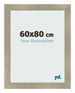 Bilderrahmen 60x80cm Gold Vintage MDF Pisa Vorne Messe | Yourdecoration.de