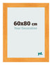 Bilderrahmen 60x80cm Orange MDF Pisa Vorne Messe | Yourdecoration.de