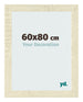 Bilderrahmen 60x80cm Sonoma Eiche MDF Pisa Vorne Messe | Yourdecoration.de
