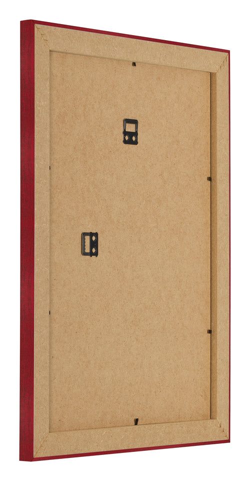 Bilderrahmen 60x80cm Weinrot Gewischt MDF Pisa Ruckseite Schrag | Yourdecoration.de