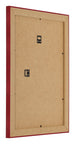 Bilderrahmen 60x80cm Weinrot Gewischt MDF Pisa Ruckseite Schrag | Yourdecoration.de