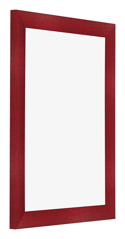Bilderrahmen 60x80cm Weinrot Gewischt MDF Pisa Vorne Schrag | Yourdecoration.de