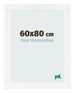Bilderrahmen 60x80cm Weiß Vintage MDF Pisa Vorne Messe | Yourdecoration.de