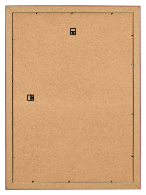 Bilderrahmen 60x84cm Weinrot Gewischt MDF Pisa Ruckseite | Yourdecoration.de