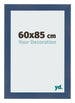 Bilderrahmen 60x85cm Dunkelblau Gewischt MDF Pisa Vorne Messe | Yourdecoration.de