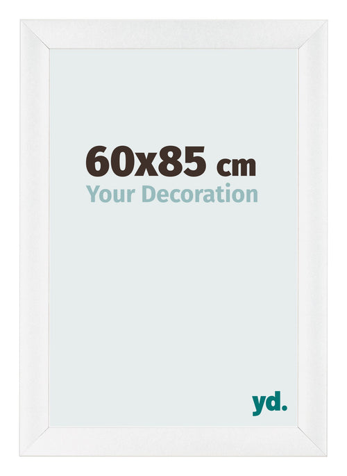 Bilderrahmen 60x85cm Weiß Vintage MDF Pisa Vorne Messe | Yourdecoration.de