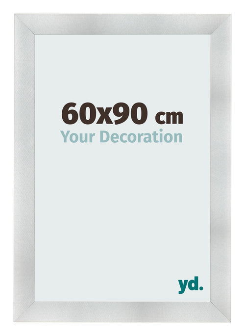 Bilderrahmen 60x90cm Aluminium Gebürstet MDF Pisa Vorne Messe | Yourdecoration.de