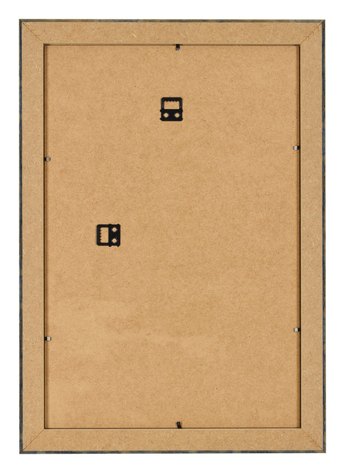 Bilderrahmen 60x90cm Blau Gold Meliert MDF Pisa Ruckseite | Yourdecoration.de