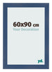 Bilderrahmen 60x90cm Dunkelblau Gewischt MDF Pisa Vorne Messe | Yourdecoration.de
