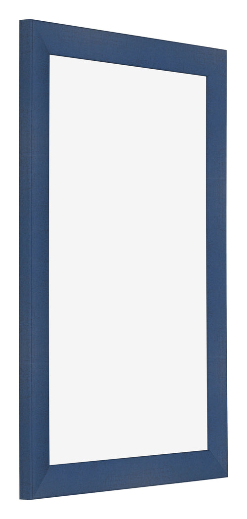 Bilderrahmen 60x90cm Dunkelblau Gewischt MDF Pisa Vorne Schrag | Yourdecoration.de