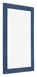 Bilderrahmen 60x90cm Dunkelblau Gewischt MDF Pisa Vorne Schrag | Yourdecoration.de