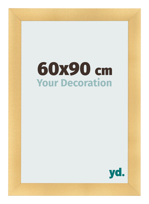 Bilderrahmen 60x90cm Gold Vintage MDF Pisa Vorne Messe | Yourdecoration.de