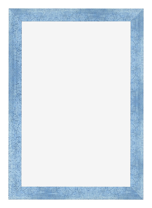Bilderrahmen 60x90cm Hellblau Gewischt MDF Pisa Vorne | Yourdecoration.de