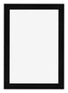 Bilderrahmen 60x90cm Schwarz Silber Poliert MDF Pisa Vorne | Yourdecoration.de
