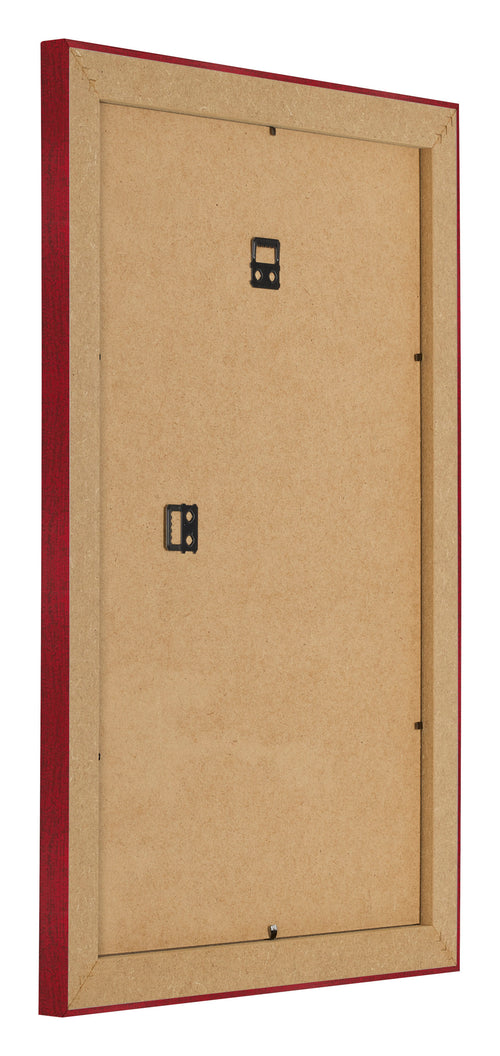 Bilderrahmen 60x90cm Weinrot Gewischt MDF Pisa Ruckseite Schrag | Yourdecoration.de
