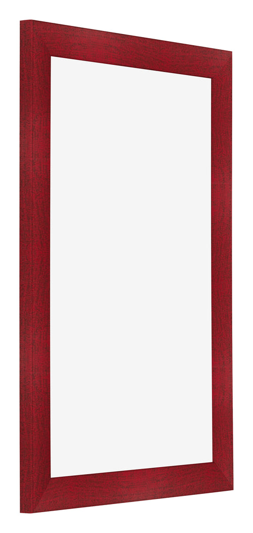 Bilderrahmen 60x90cm Weinrot Gewischt MDF Pisa Vorne Schrag | Yourdecoration.de