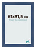 Bilderrahmen 61x91 5cm Dunkelblau Gewischt MDF Pisa Vorne Messe | Yourdecoration.de
