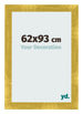 Bilderrahmen 62x93cm Gold Vintage MDF Pisa Vorne Messe | Yourdecoration.de